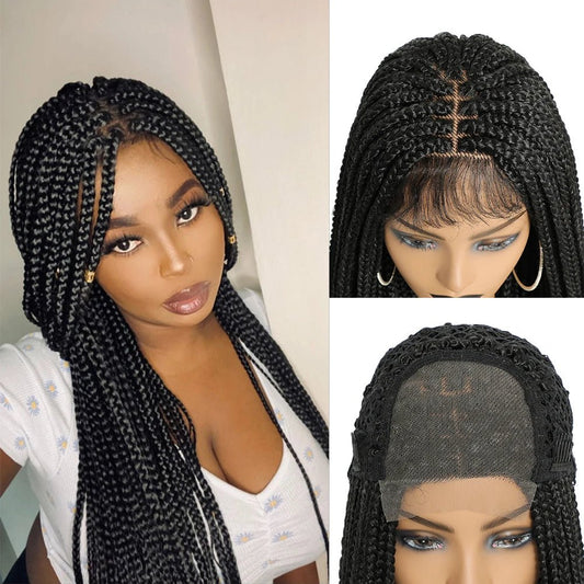 Perruque femme - Tresses africaines - Cheveu Soyeux