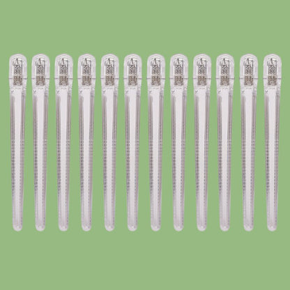 Pinces à Cheveux Professionnelles Antidérapantes- Couleurs cristal - Cheveu Soyeux