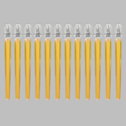 Pinces à Cheveux Professionnelles Antidérapantes- Couleurs cristal - Cheveu Soyeux