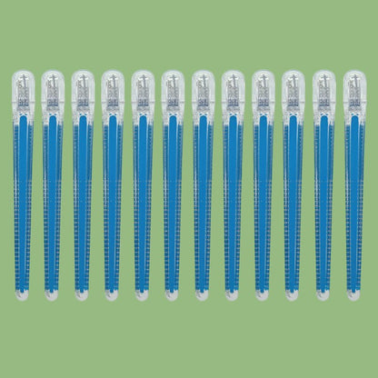 Pinces à Cheveux Professionnelles Antidérapantes- Couleurs cristal - Cheveu Soyeux