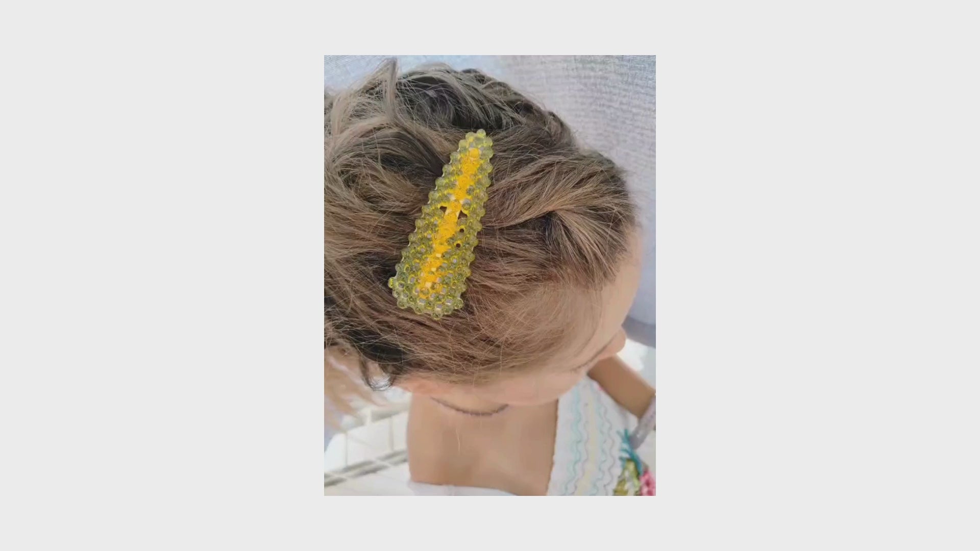 Barrettes uniques artisanales