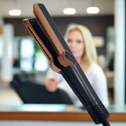 Seche cheveux Lisseur -VaporFlow™- Professionnel - Cheveu Soyeux