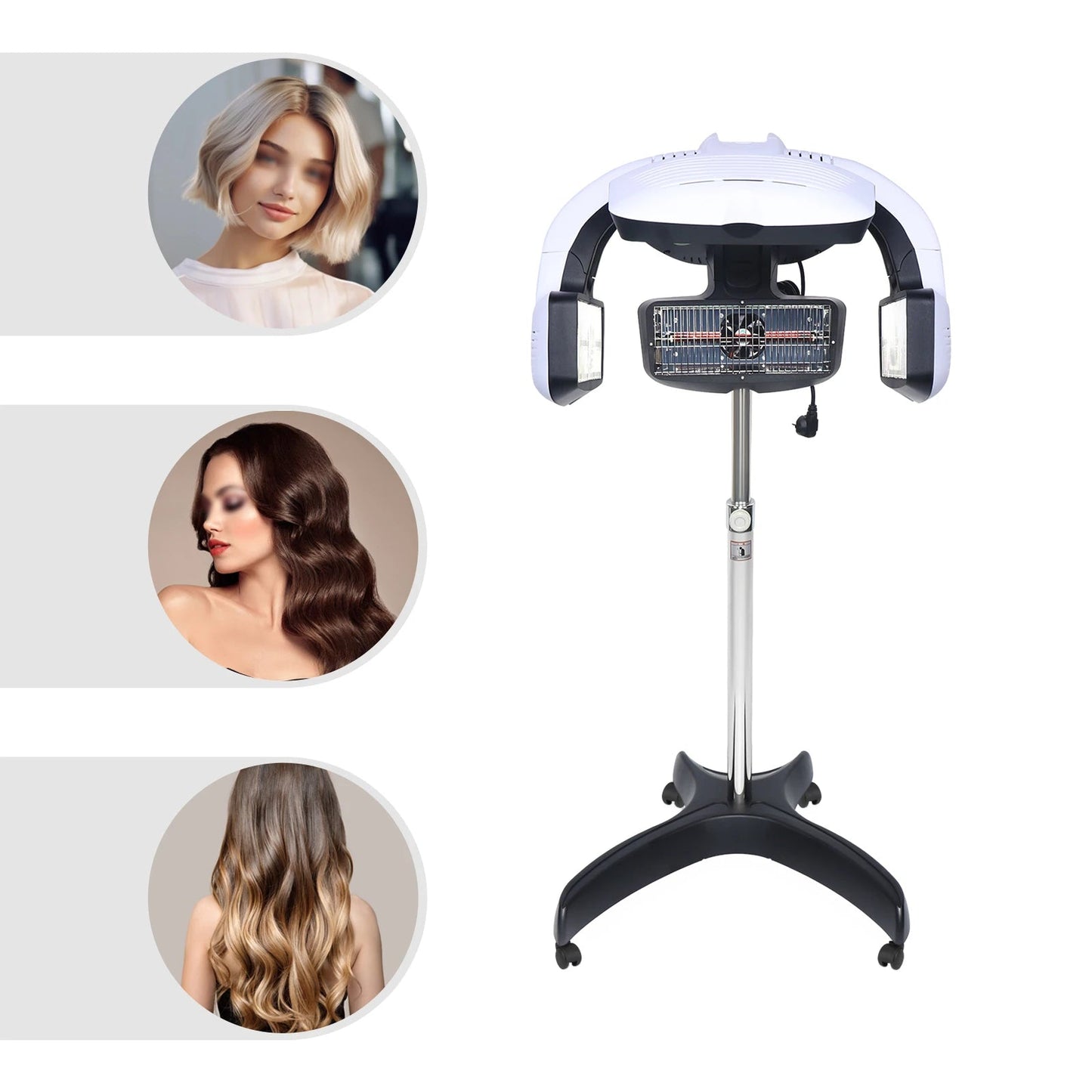 Sèche cheveux professionnel - Sur Pied - Salon coiffure à domicile - Cheveu Soyeux