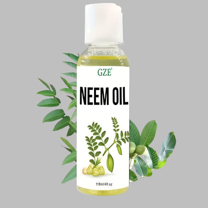 Soin Cheveux à l’Huile de Neem – Pressée à Froid, 100% Pure - Cheveu Soyeux